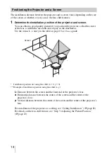 Предварительный просмотр 14 страницы Sony VPL-BRAVIA VPL-VW80 Operating Instructions Manual