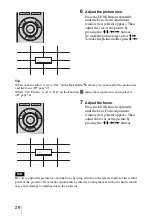 Предварительный просмотр 26 страницы Sony VPL-BRAVIA VPL-VW80 Operating Instructions Manual