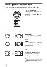 Предварительный просмотр 34 страницы Sony VPL-BRAVIA VPL-VW80 Operating Instructions Manual