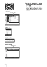 Предварительный просмотр 44 страницы Sony VPL-BRAVIA VPL-VW80 Operating Instructions Manual