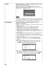 Предварительный просмотр 58 страницы Sony VPL-BRAVIA VPL-VW80 Operating Instructions Manual