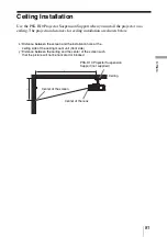 Предварительный просмотр 81 страницы Sony VPL-BRAVIA VPL-VW80 Operating Instructions Manual