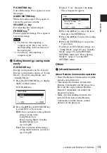 Preview for 15 page of Sony VPL-BW120S Operating Instructions Manual