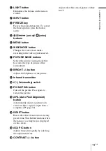 Preview for 11 page of Sony VPL BW7 - 3 LCD Digital Projector Operating Instructions Manual