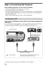 Preview for 18 page of Sony VPL BW7 - 3 LCD Digital Projector Operating Instructions Manual