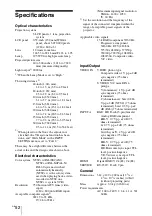 Preview for 52 page of Sony VPL BW7 - 3 LCD Digital Projector Operating Instructions Manual