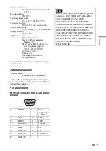 Preview for 53 page of Sony VPL BW7 - 3 LCD Digital Projector Operating Instructions Manual