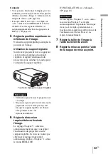 Preview for 85 page of Sony VPL BW7 - 3 LCD Digital Projector Operating Instructions Manual