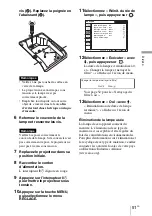 Preview for 113 page of Sony VPL BW7 - 3 LCD Digital Projector Operating Instructions Manual