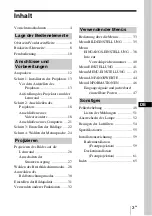 Preview for 129 page of Sony VPL BW7 - 3 LCD Digital Projector Operating Instructions Manual