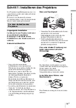 Preview for 139 page of Sony VPL BW7 - 3 LCD Digital Projector Operating Instructions Manual