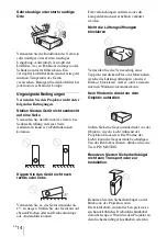 Preview for 140 page of Sony VPL BW7 - 3 LCD Digital Projector Operating Instructions Manual