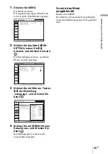 Preview for 151 page of Sony VPL BW7 - 3 LCD Digital Projector Operating Instructions Manual