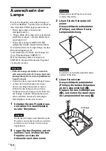 Preview for 178 page of Sony VPL BW7 - 3 LCD Digital Projector Operating Instructions Manual