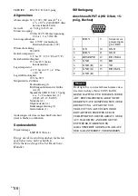 Preview for 182 page of Sony VPL BW7 - 3 LCD Digital Projector Operating Instructions Manual