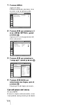 Preview for 216 page of Sony VPL BW7 - 3 LCD Digital Projector Operating Instructions Manual