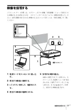 Предварительный просмотр 17 страницы Sony VPL-CH350 Quick Reference Manual