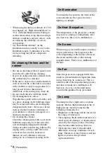 Предварительный просмотр 36 страницы Sony VPL-CH350 Quick Reference Manual