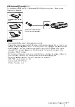 Предварительный просмотр 43 страницы Sony VPL-CH350 Quick Reference Manual