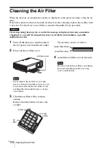 Предварительный просмотр 56 страницы Sony VPL-CH350 Quick Reference Manual