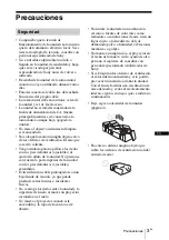 Предварительный просмотр 85 страницы Sony VPL-CH350 Quick Reference Manual