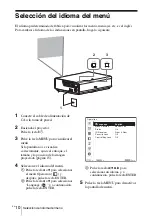 Предварительный просмотр 92 страницы Sony VPL-CH350 Quick Reference Manual