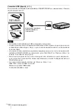 Предварительный просмотр 94 страницы Sony VPL-CH350 Quick Reference Manual