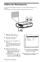 Предварительный просмотр 118 страницы Sony VPL-CH350 Quick Reference Manual