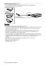 Предварительный просмотр 120 страницы Sony VPL-CH350 Quick Reference Manual