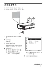 Предварительный просмотр 169 страницы Sony VPL-CH350 Quick Reference Manual