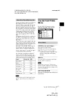 Предварительный просмотр 27 страницы Sony VPL CS1 - SXGA LCD Projector Operating Instructions Manual