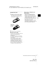 Предварительный просмотр 51 страницы Sony VPL CS1 - SXGA LCD Projector Operating Instructions Manual