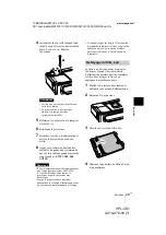 Предварительный просмотр 69 страницы Sony VPL CS1 - SXGA LCD Projector Operating Instructions Manual