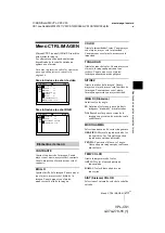 Предварительный просмотр 103 страницы Sony VPL CS1 - SXGA LCD Projector Operating Instructions Manual