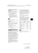 Предварительный просмотр 105 страницы Sony VPL CS1 - SXGA LCD Projector Operating Instructions Manual