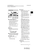 Preview for 11 page of Sony VPL-CS10 Operating Instructions Manual