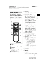 Preview for 13 page of Sony VPL-CS10 Operating Instructions Manual