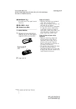 Preview for 14 page of Sony VPL-CS10 Operating Instructions Manual