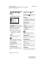 Preview for 30 page of Sony VPL-CS10 Operating Instructions Manual