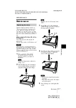 Preview for 31 page of Sony VPL-CS10 Operating Instructions Manual