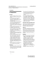 Preview for 48 page of Sony VPL-CS10 Operating Instructions Manual