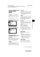 Preview for 69 page of Sony VPL-CS10 Operating Instructions Manual