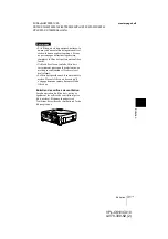 Preview for 75 page of Sony VPL-CS10 Operating Instructions Manual