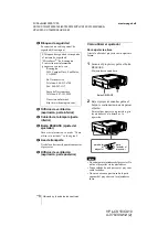 Preview for 96 page of Sony VPL-CS10 Operating Instructions Manual