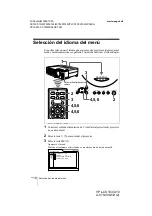 Preview for 106 page of Sony VPL-CS10 Operating Instructions Manual