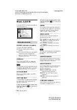 Preview for 116 page of Sony VPL-CS10 Operating Instructions Manual