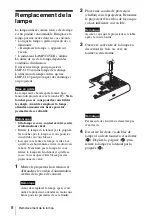 Preview for 32 page of Sony VPL CS21 - SVGA LCD Projector Quick Reference Manual