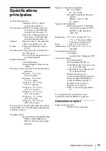 Preview for 37 page of Sony VPL CS21 - SVGA LCD Projector Quick Reference Manual