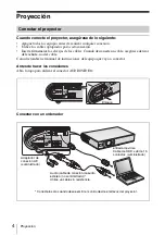 Preview for 40 page of Sony VPL CS21 - SVGA LCD Projector Quick Reference Manual