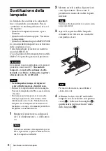 Preview for 68 page of Sony VPL CS21 - SVGA LCD Projector Quick Reference Manual